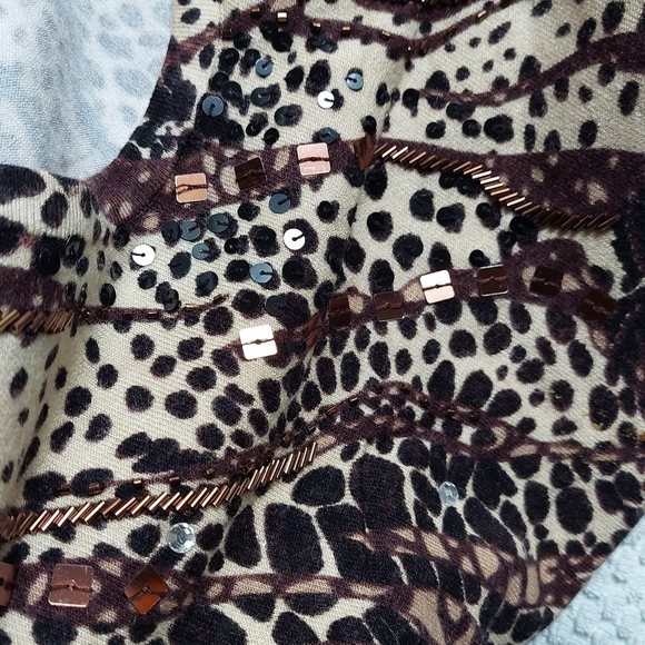 Vintage* 90s Tanjay 2-Piece Sequin Sweater Set - Picture 6 of 10